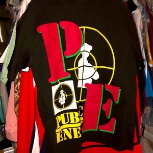 Public Enemy concert T-shirt XL